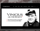 Novo site traz obra completa e revisada de Vinicius de Moraes